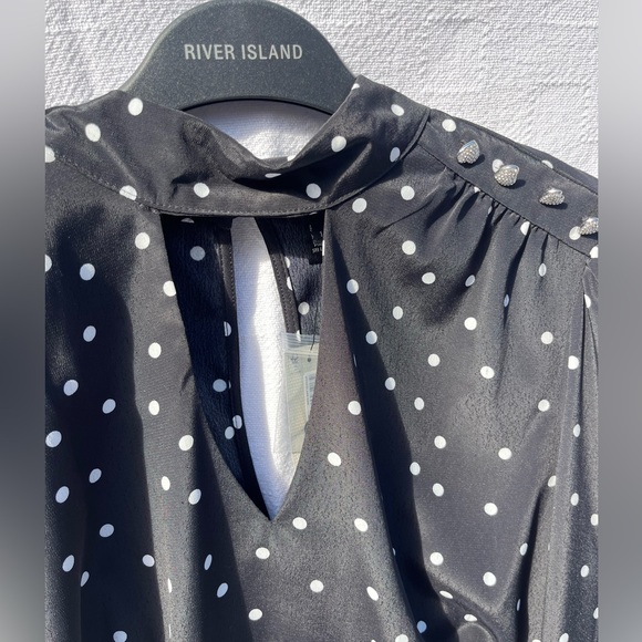River Island Black Blouse - Picture 10 of 12